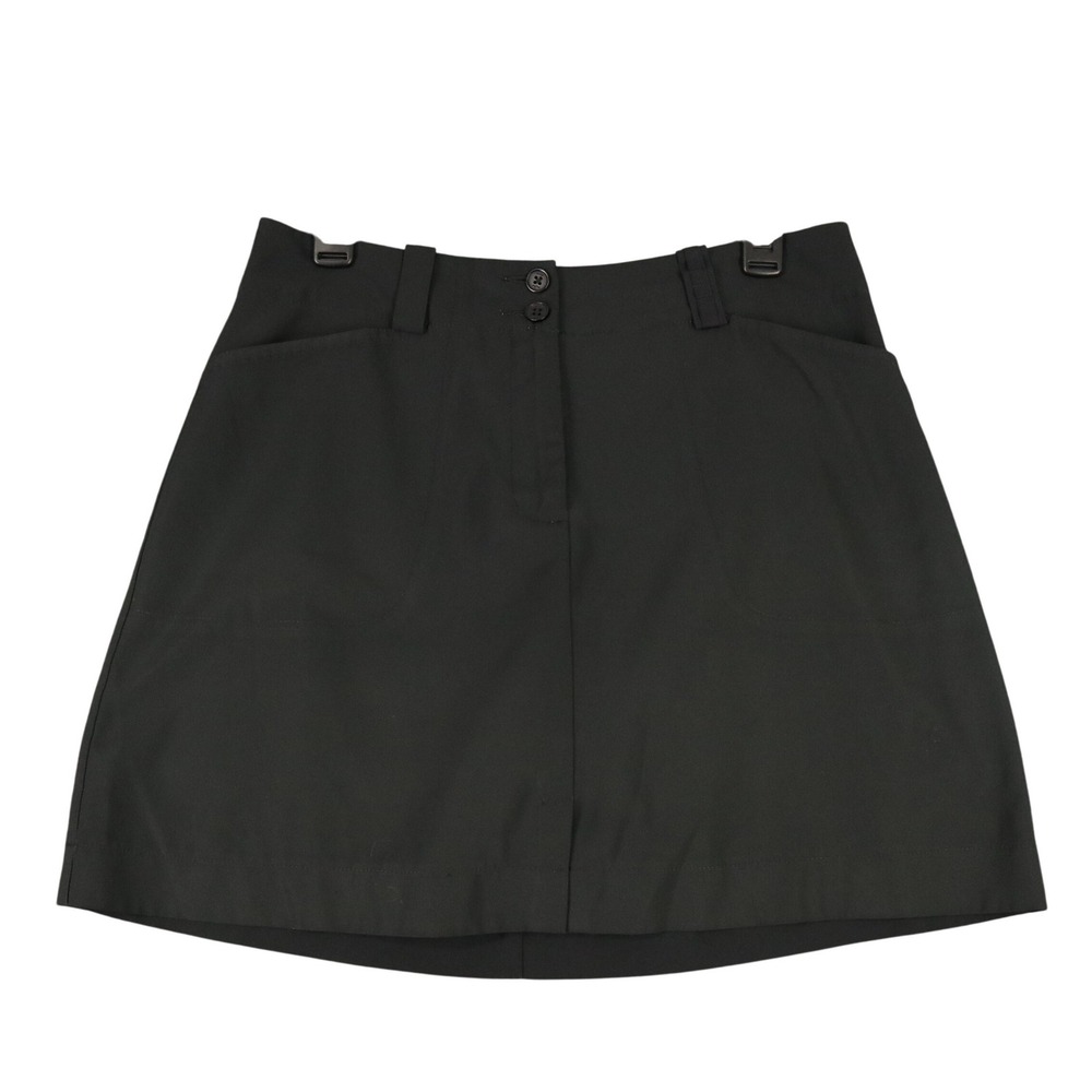 Nike Golf Skort Womens 8 M Black Fit-Dry Built-in Shorts Athletic Golfing